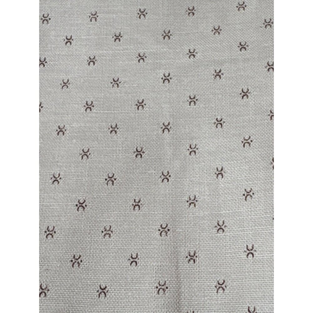RJR Fashion Fabrics 18x22" Cotton Fat Quarter Cream w/ Little Prints Beige/Brown
